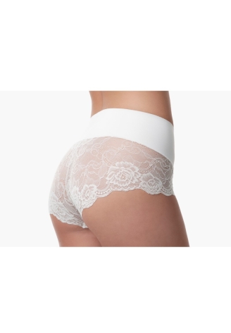 Poirier 15-925 Mid Waist Lace Short