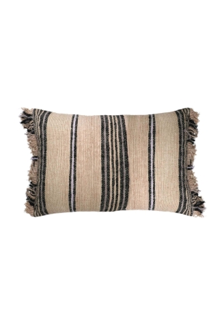 Pomax - RAIA - Kissen - Baumwolle - L 60 x B 40 cm - Beige ()