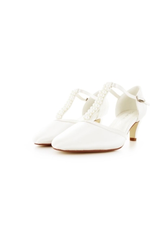 White Lady 877 Ivory Brautschuhe