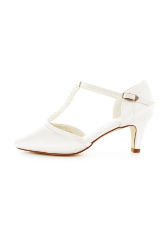 White Lady 877 Ivory Brautschuhe ()