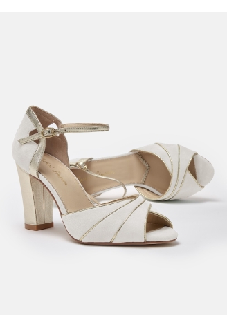 Rachel Simpson Lauren Brautschuhe Ivory