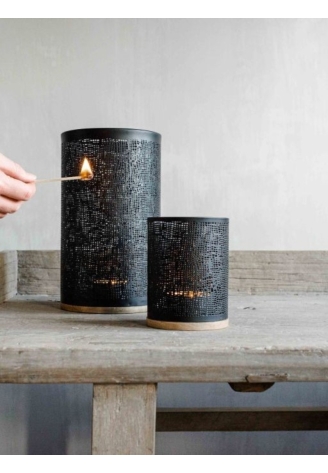 Leeff 18197 Laterne Lou S Schwarz