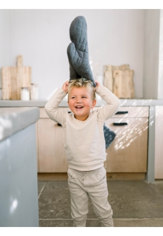 Leeff 18218 Ofenhandschuh Olivia Grau