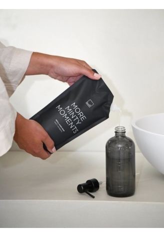 Leeff 18339 Handseifen-Nachfüllung Minty Moments – More Minty Moments Schwarz