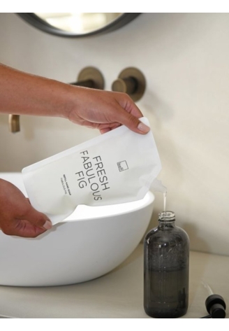 Leeff 18340 Handseifen-Nachfüllung Fabulous Fig, Fresh Fabulous Fig, Weiß