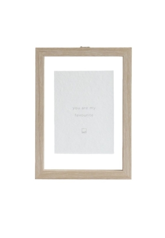 Leeff 18506 Bilderrahmen Philou A5 - You are my favourite Natur ()