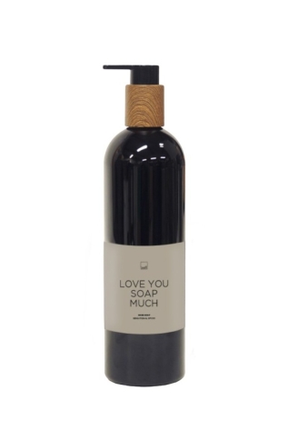 Leeff 18592 Handseife Sensational Spices – Love You Soap Much Schwarz ()