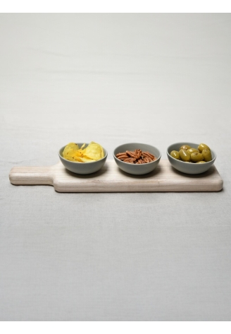 Leeff 18711 Servier-Set Saar Grau