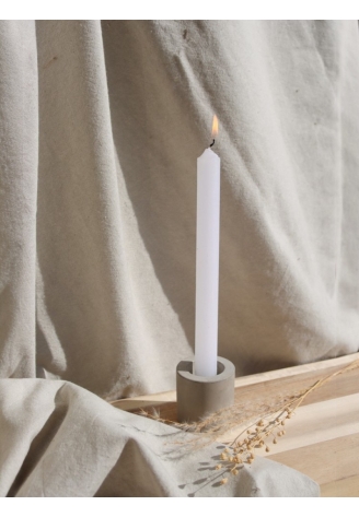 Leeff 18715 Tafelkerzen Geschenkset Donna Weiß