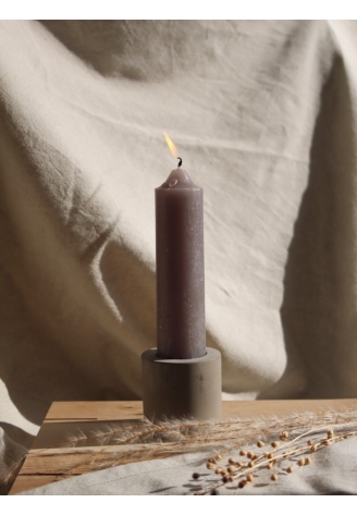 Leeff 18722 Große Kerzen Geschenkset Brian Grau