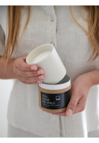 Leeff 18731 Duftkerze Minty Moments - You Make Me Smile Natur