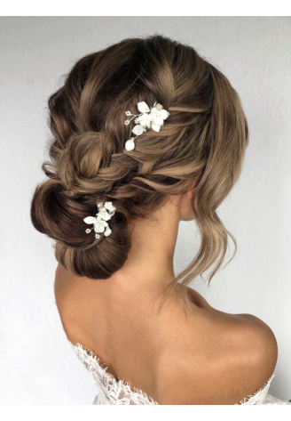 Sally Jane Bridal Vanessa Haarspeld Silber ()