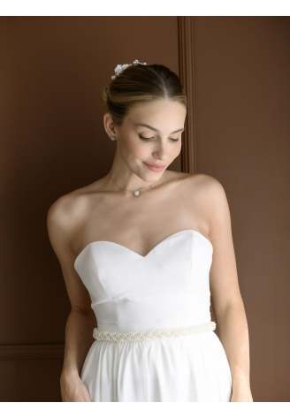 G. Westerleigh WS-J242 Brautgürtel Ivory ()