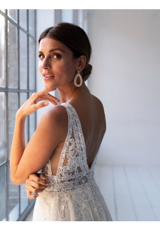 Abrazi Grace Swarovski Ohrringe Gold