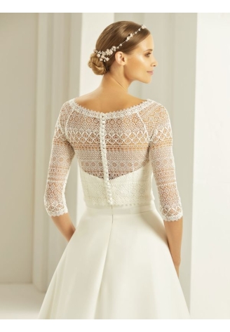 Bianco Evento E280 Bolero Spitze BOHO