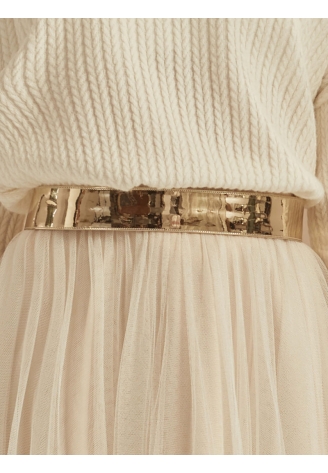 Bianco Evento PA91G Gürtel Gold ()