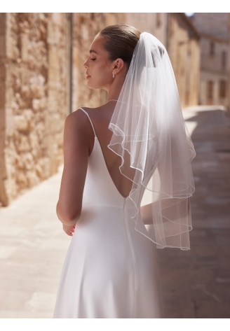 Bianco Evento S494 Schleier - 80/60 cm ()