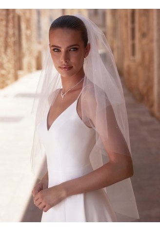 Bianco Evento S496 Schleier - 110/70 cm ()