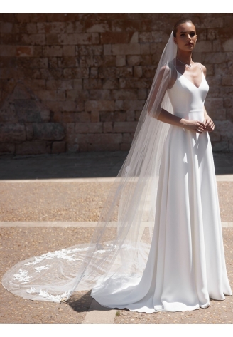 Bianco Evento S519 Schleier - 300 cm ()