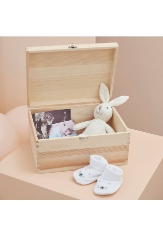 Ginger Ray BL-118 Floral Baby Shower Memory Box ()