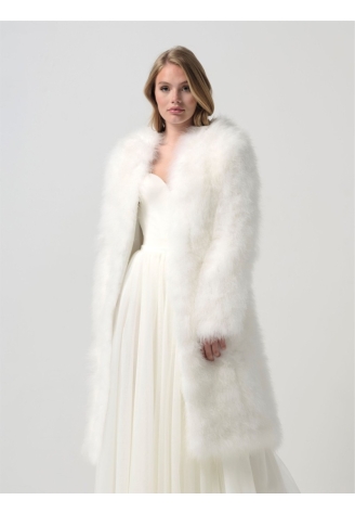 Poirier BOL-26 Marabu Jacke Ivory ()
