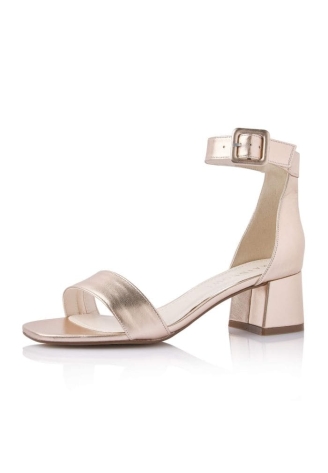 Rainbow Club Donnah Rose-Gold Matt Brautschuhe ()