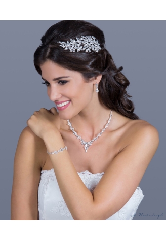 G. Westerleigh Brautschmuck Set NS1-8686 ()