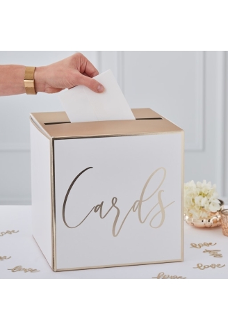 Ginger Ray GO-156 Gold Wedding Kartenhalter Gold ()