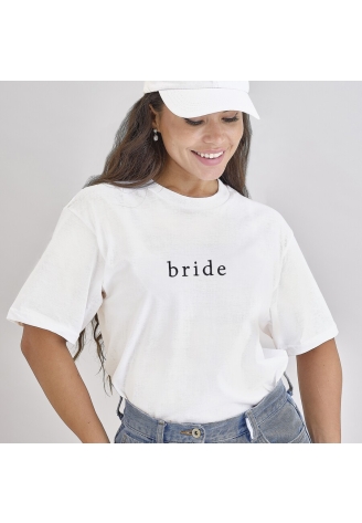 Ginger Ray Bride T-Shirt Weiß ()