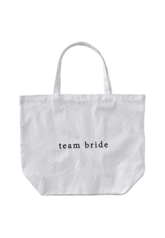 Ginger Ray HEN-159 Team Bride Tote Bag Weiß