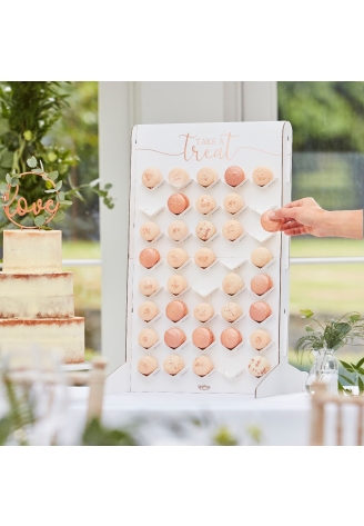 Ginger Ray BR-355 Botanical Wedding Macaron Stand ()