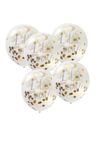 Ginger Ray I Do Crew Confetti Luftballons - I Do Crew
