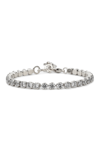 Abrazi Regal Medium Armband Silber ()