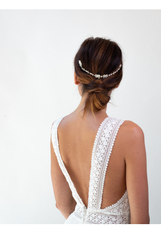 Abrazi Puck Haarkamm Silber