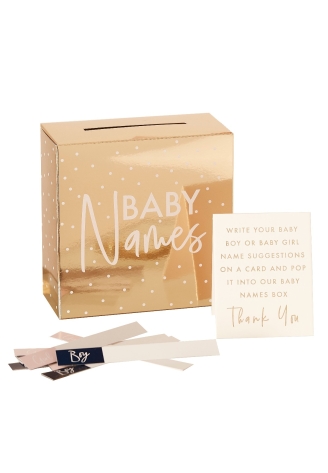 Ginger Ray GR-131 Gender Reveal Babynamen Box