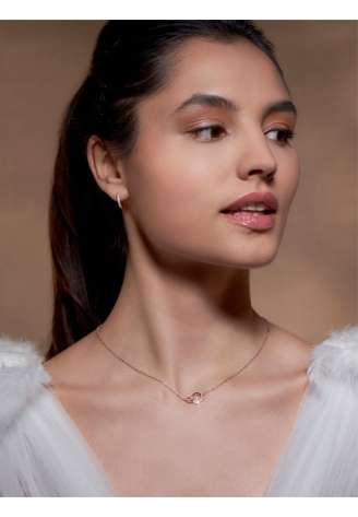 Poirier JS-001 Brautschmuck Set Élodie Rose