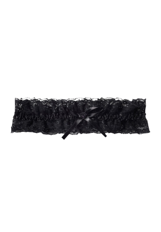 Poirier KB-55 Strumpfband Schwarz ()