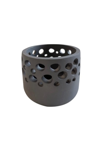 Leeff 18262 Timor S Teelichthalter grau