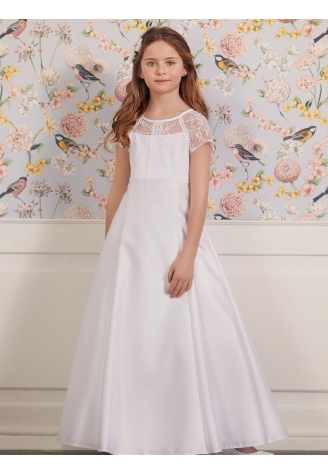 LILLY 08-1104-WH Kommunionkleid