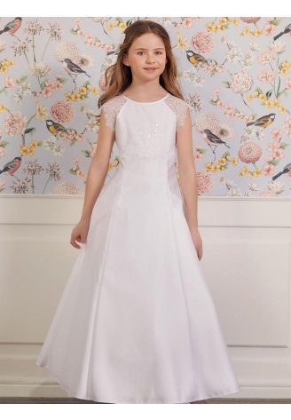 LILLY 08-1107-WH Kommunionkleid