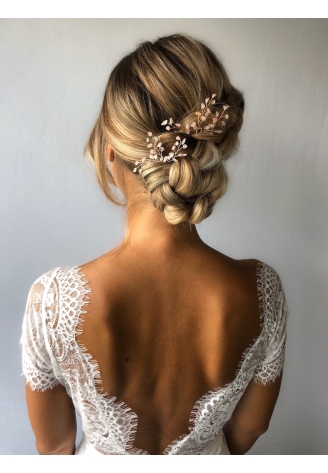 Sally Jane Bridal Lotis Haarnadeln Silber ()