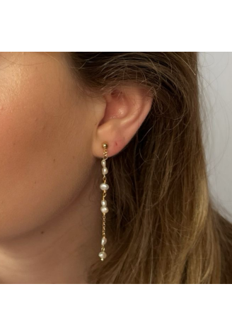 Sally Jane Bridal Mila Earrings Gold ()