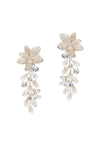Poirier NC-1334 Ohrringe Gold