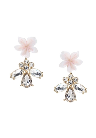 Poirier NC-1345 Ohrringe Rosa/Gold