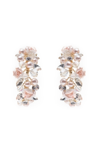 Poirier NC-1350 Ohrringe Ivory/Silber