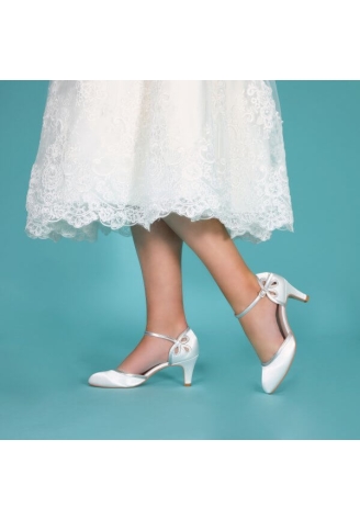 The Perfect Bridal Company Nina Silber Brautschuhe