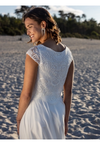 Novias Ella Spitze Bolero