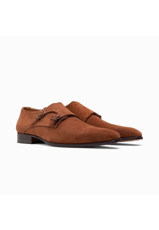 Paulo Bellini Ugento Hochzeitsschuhe Herren Wildleder Cognac