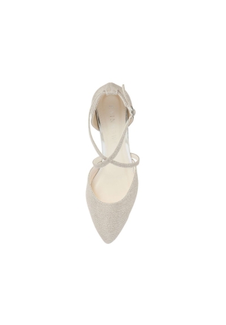 Rainbow Club Maike Brautschuhe – Champagne Metallic