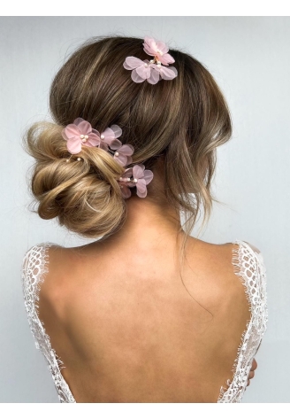 Sally Jane Bridal Rose Haarspange Gold ()